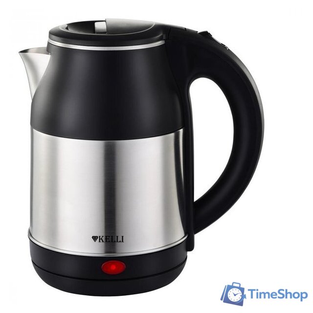 Электрический чайник KELLI KL-1801 (черный) - Изображение №2 — Интернет-магазин Time-Shop