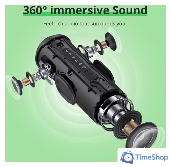 Беспроводная колонка Tronsmart T8 (черный) - Изображение №8 — Интернет-магазин Time-Shop