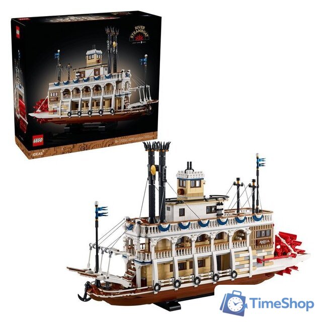 Конструктор LEGO Ideas 21356 Речной пароход - Изображение №1 — Интернет-магазин Time-Shop