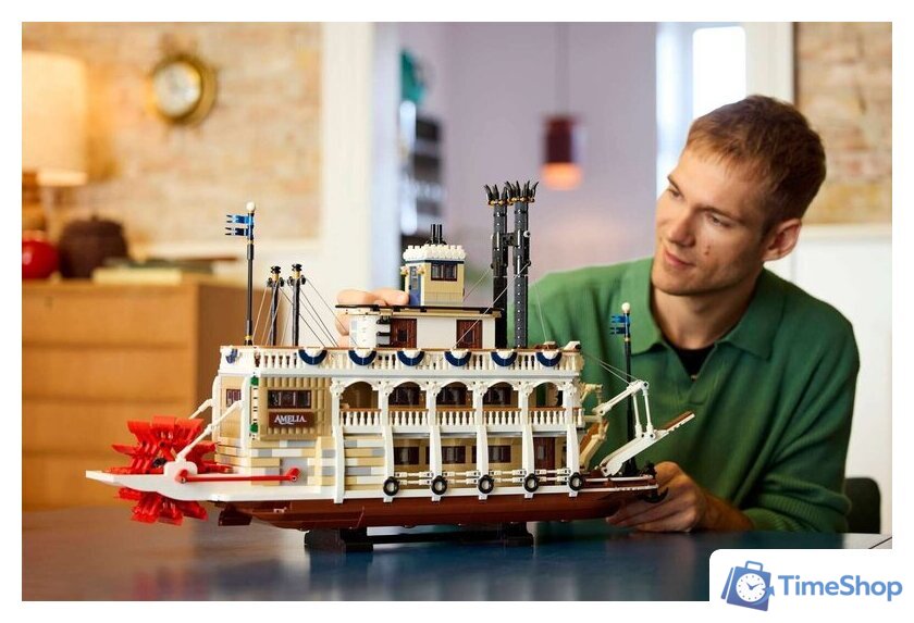 Конструктор LEGO Ideas 21356 Речной пароход - Изображение №10 — Интернет-магазин Time-Shop