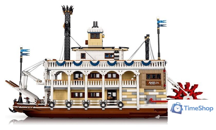 Конструктор LEGO Ideas 21356 Речной пароход - Изображение №3 — Интернет-магазин Time-Shop