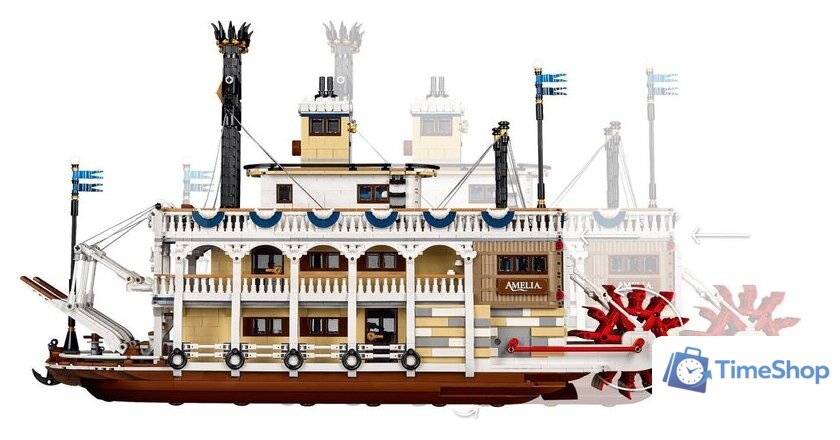 Конструктор LEGO Ideas 21356 Речной пароход - Изображение №6 — Интернет-магазин Time-Shop