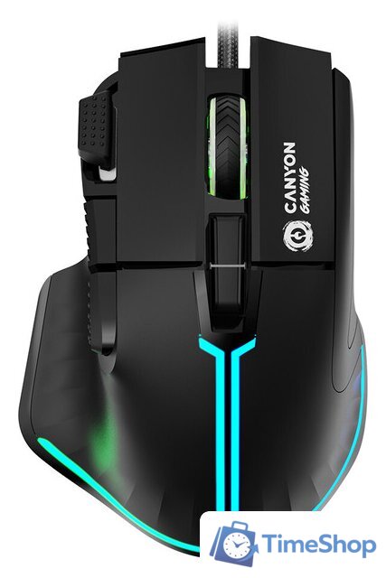 Игровая мышь Canyon Fortnax GM-636 (черный) - Изображение №1 — Интернет-магазин Time-Shop
