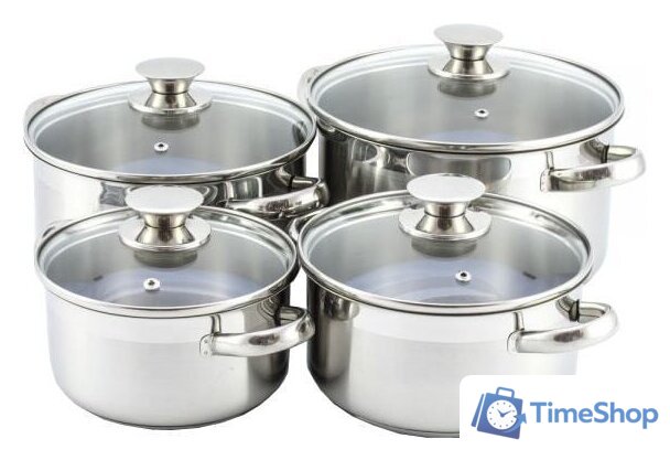 Набор кастрюль Кухар Крокус Традиция КК2-004С - Изображение №1 — Интернет-магазин Time-Shop