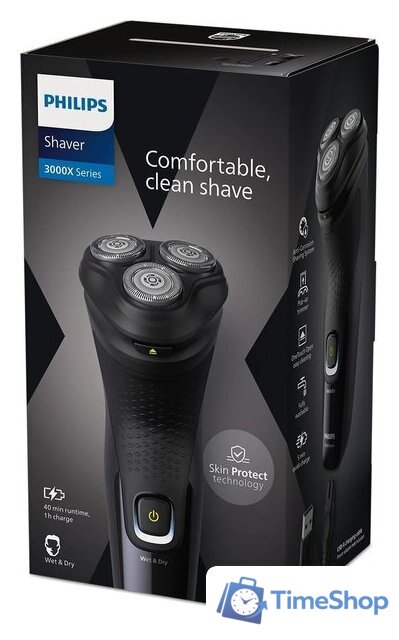 Электробритва Philips 3000X Series X3021/00 - Изображение №9 — Интернет-магазин Time-Shop
