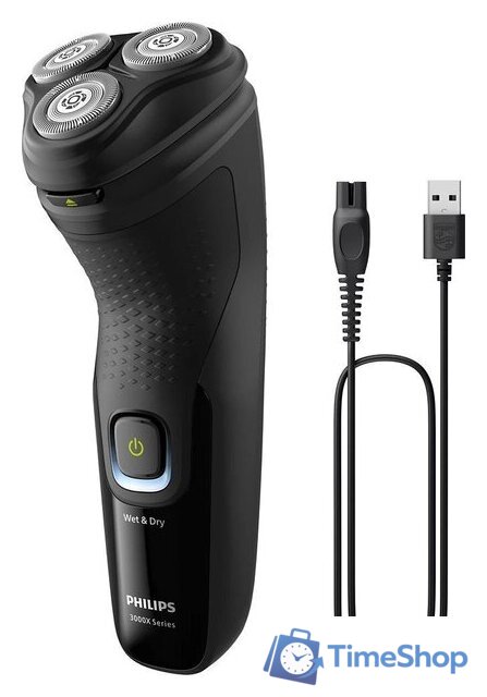 Электробритва Philips 3000X Series X3021/00 - Изображение №3 — Интернет-магазин Time-Shop