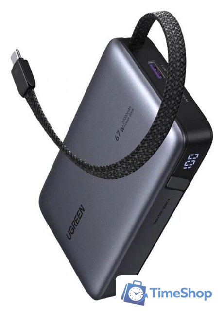 Внешний аккумулятор Ugreen PB550 20000mAh (серый, китайская версия) - Изображение №1 — Интернет-магазин Time-Shop