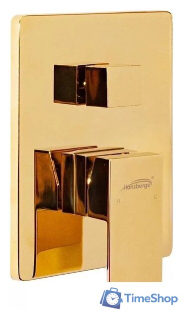 Душевая система  Hansberge H6070 (золото глянец) - Изображение №2 — Интернет-магазин Time-Shop
