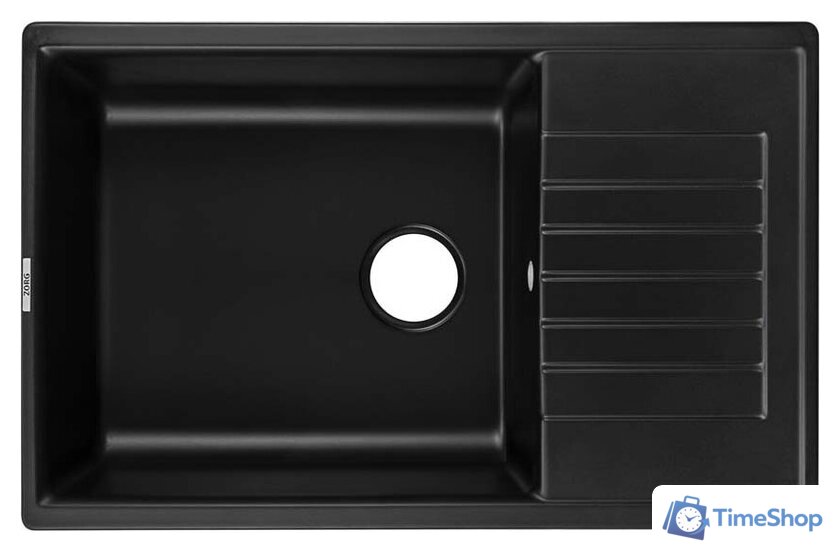 Кухонная мойка ZorG Dello 78 (черный оникс) - Изображение №1 — Интернет-магазин Time-Shop