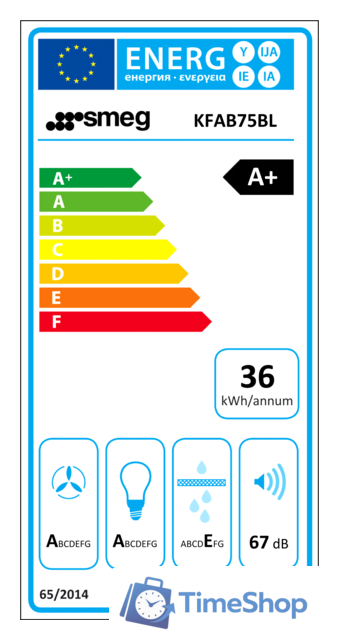 Кухонная вытяжка Smeg KFAB75BL - Изображение №7 — Интернет-магазин Time-Shop
