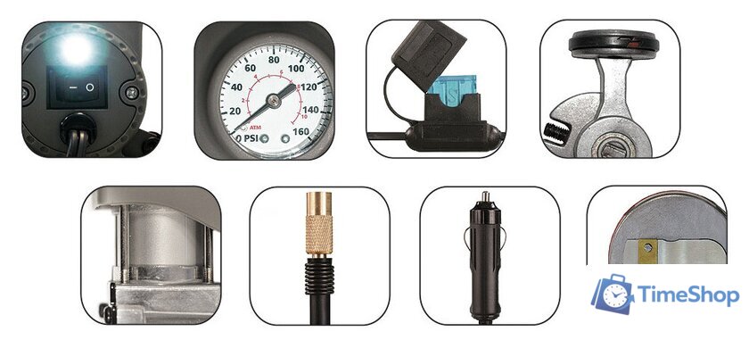 Автомобильный компрессор Беркут R14 - Изображение №4 — Интернет-магазин Time-Shop