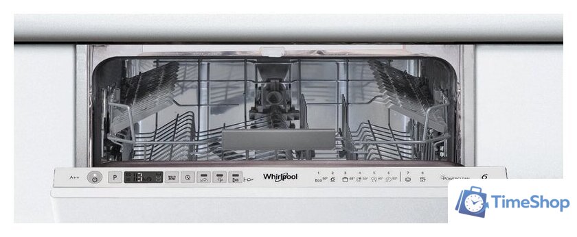 Встраиваемая посудомоечная машина Whirlpool WSIO 3T125 6PE X - Изображение №2 — Интернет-магазин Time-Shop