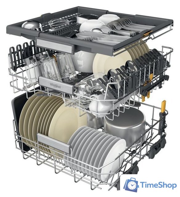 Встраиваемая посудомоечная машина Whirlpool W7I HF60 TUS UK - Изображение №10 — Интернет-магазин Time-Shop