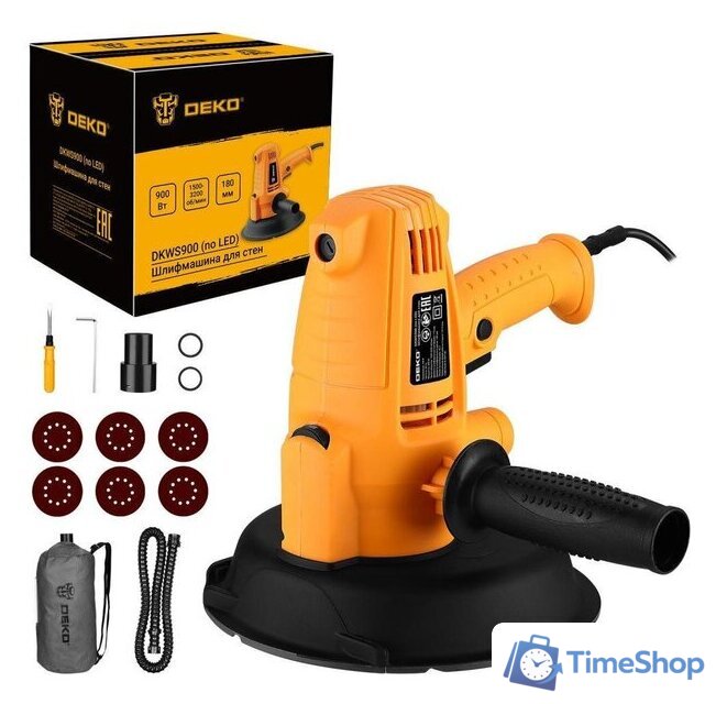 Шлифмашина для стен и потолков Deko DKWS900 083-1035 - Изображение №1 — Интернет-магазин Time-Shop