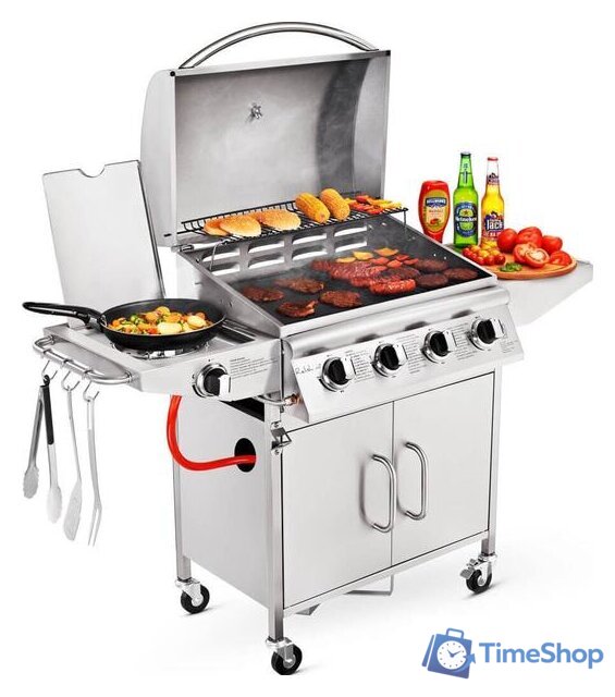 Газовый гриль для дачи Koler Relish v2 (серебристый) - Изображение №18 — Интернет-магазин Time-Shop