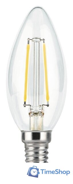 Светодиодная лампочка Gauss Filament Candle E14 9 Вт 2700 К 103801109 - Изображение №1 — Интернет-магазин Time-Shop