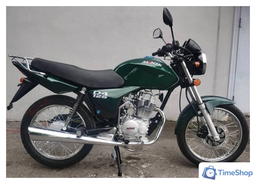 Мотоцикл M1NSK D4 125 (зеленый) - Изображение №1 — Интернет-магазин Time-Shop