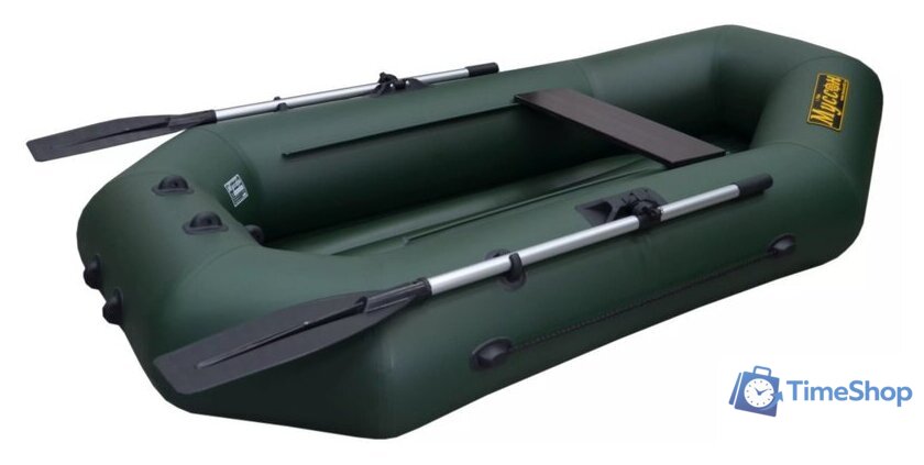 Моторно-гребная лодка Муссон S-230 НД (зеленый) - Изображение №5 — Интернет-магазин Time-Shop