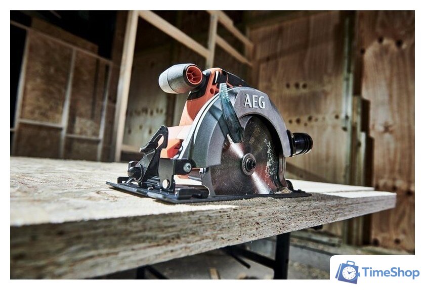 Дисковая (циркулярная) пила AEG Powertools BKS 18C2-0 4935478635 (без АКБ) - Изображение №4 — Интернет-магазин Time-Shop