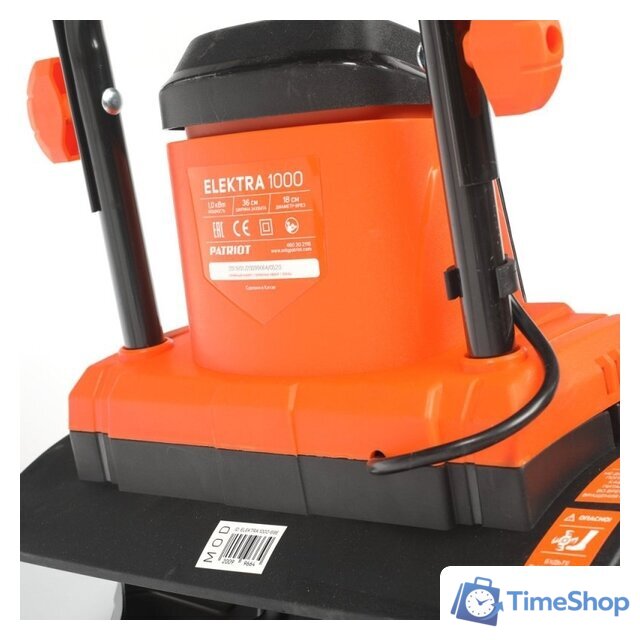 Мотокультиватор электрический Patriot Elektra 1000 - Изображение №4 — Интернет-магазин Time-Shop