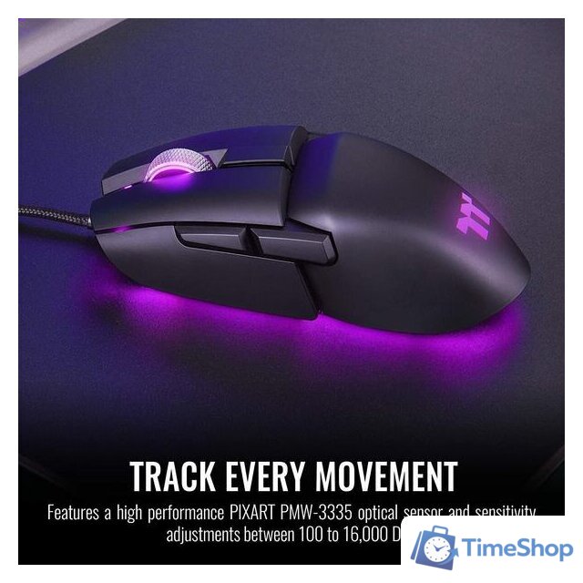 Игровая мышь Thermaltake Argent M5 RGB - Изображение №5 — Интернет-магазин Time-Shop