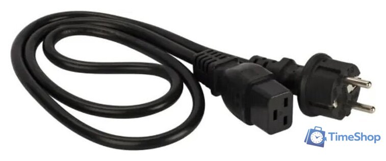 Кабель Lanmaster LAN-PP19/SH-1.0-BK - Изображение №1 — Интернет-магазин Time-Shop