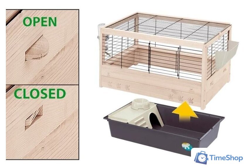 Клетка Ferplast Arena 80 57089317 - Изображение №3 — Интернет-магазин Time-Shop