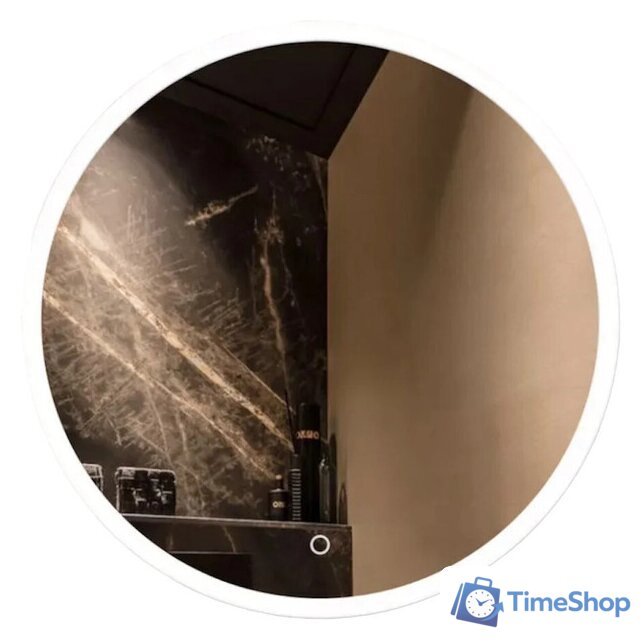  eMZe Зеркало Led Front 80 LED.80.80.FRONT.AF.4K (c подсветкой, с функцией антизапотеванием) - Изображение №1 — Интернет-магазин Time-Shop