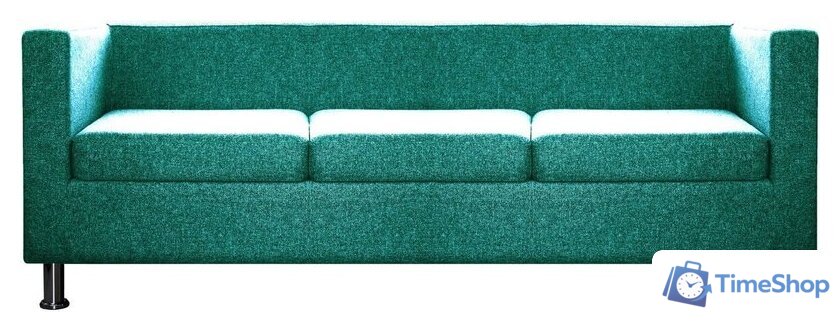 Софа Brioli Билли трехместный (рогожка, J16 азур) - Изображение №1 — Интернет-магазин Time-Shop