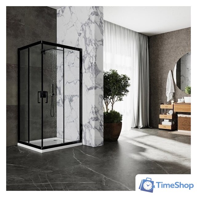 Душевой уголок Roxen Caspia 55060-90B 90х90 - Изображение №4 — Интернет-магазин Time-Shop