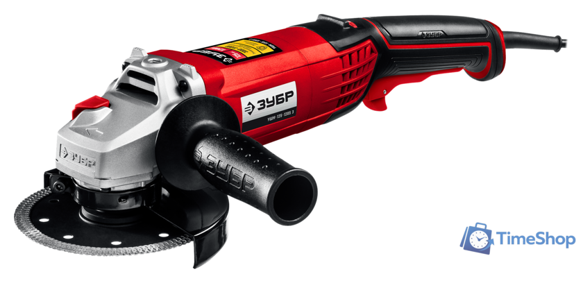 Угловая шлифмашина Зубр Мастер УШМ-125-1205 Э - Изображение №1 — Интернет-магазин Time-Shop