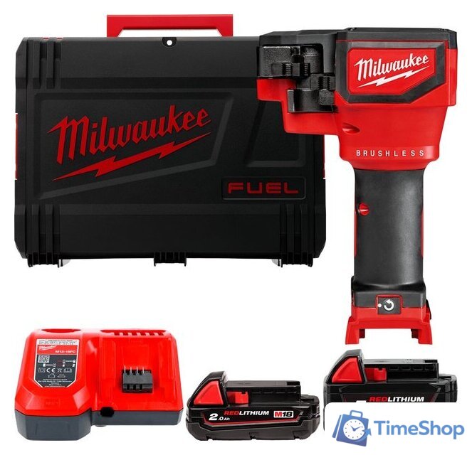 Инструмент для нарезания/восстановления резьбы Milwaukee M18 M18BLTRC-522X 4933471151 (с 2-мя АКБ 2 Ач + 5 Ач, кейс) - Изображение №1 — Интернет-магазин Time-Shop