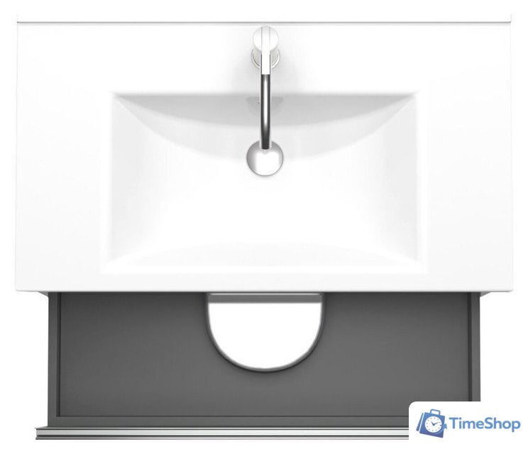  ЗОВ Тумба с умывальником Парма 100 P100LHO0MBPMC1A-OL100 (дуб/черный) - Изображение №2 — Интернет-магазин Time-Shop