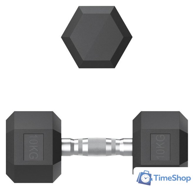 Гантель Unixfit DBHEX10 10 кг - Изображение №2 — Интернет-магазин Time-Shop