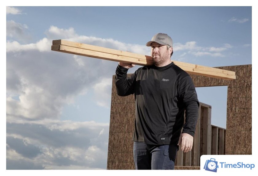 Футболка Milwaukee L4 HBLB-301XXL 4933478085 - Изображение №7 — Интернет-магазин Time-Shop