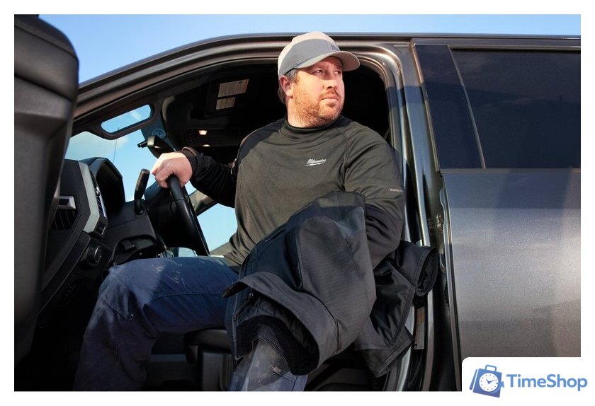 Футболка Milwaukee L4 HBLB-301XXL 4933478085 - Изображение №5 — Интернет-магазин Time-Shop