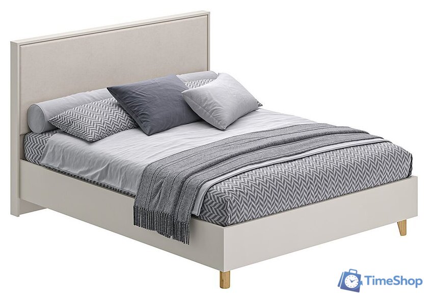 Кровать Modula Хелена INV02K-1690/2083/1143(17) (кашемир/ткань Velutto 4V) - Изображение №1 — Интернет-магазин Time-Shop