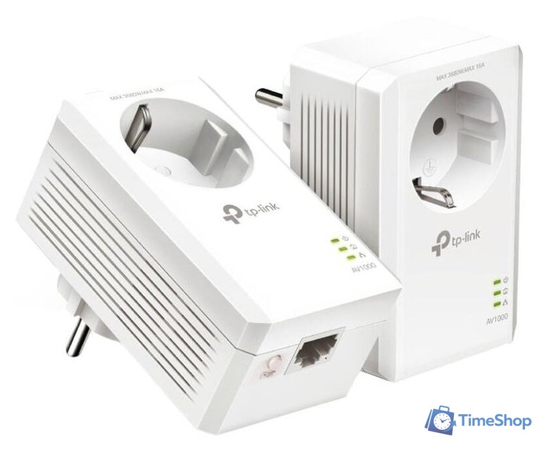 Комплект powerline-адаптеров TP-Link TL-PA7017P KIT - Изображение №1 — Интернет-магазин Time-Shop