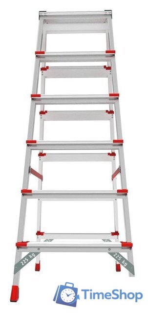 Лестница-стремянка Новая высота NV 3127 (2x6 ступеней) - Изображение №4 — Интернет-магазин Time-Shop