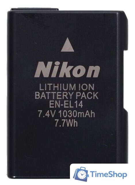 Аккумулятор Nikon EN-EL14 - Изображение №1 — Интернет-магазин Time-Shop