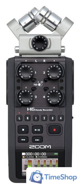Диктофон Zoom H6 - Изображение №1 — Интернет-магазин Time-Shop