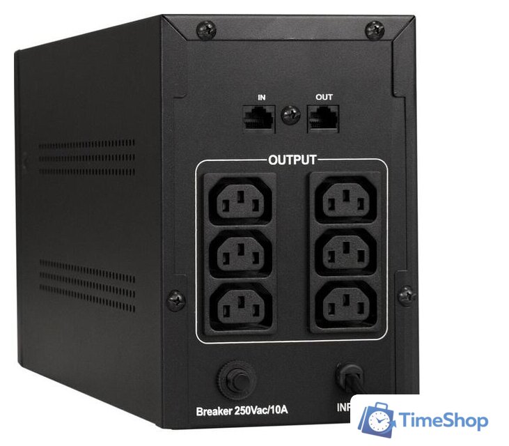 Источник бесперебойного питания ExeGate SpecialPro UNB-1000.LED.AVR.C13.RJ - Изображение №2 — Интернет-магазин Time-Shop