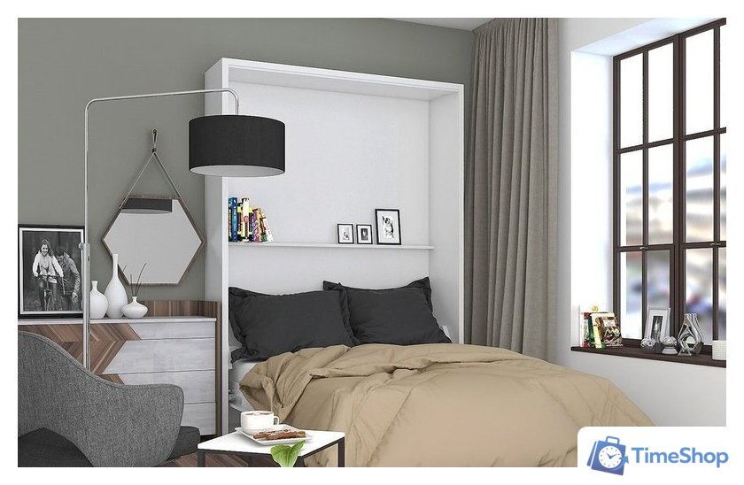 Кровать-трансформер Макс Стайл Kart 36мм140x200 (светло-серый U708 ST9) - Изображение №4 — Интернет-магазин Time-Shop