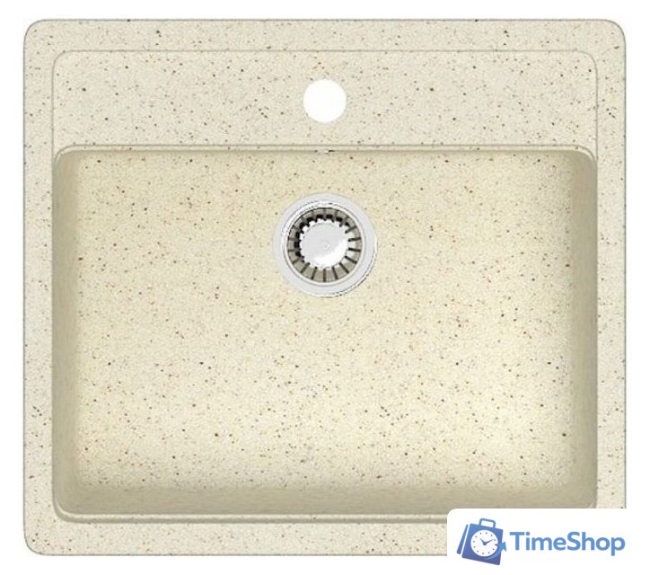 Кухонная мойка Teymi Helmi 57x50 T120108 (бежевый матовый) - Изображение №1 — Интернет-магазин Time-Shop