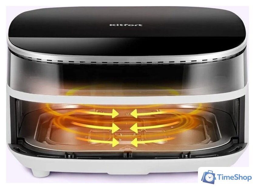 Аэрогриль (аэрофритюрница) Kitfort KT-8150 - Изображение №4 — Интернет-магазин Time-Shop