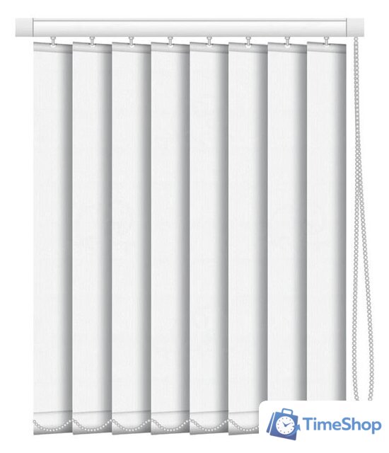 Жалюзи вертикальные АС МАРТ Мальта 2401 180x180 (белый) - Изображение №1 — Интернет-магазин Time-Shop