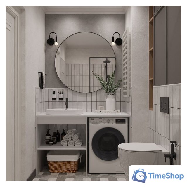  ЗОВ Тумба под умывальник Стамбул Премиум 130 S130LWP0LWPWMC2BCL - Изображение №1 — Интернет-магазин Time-Shop