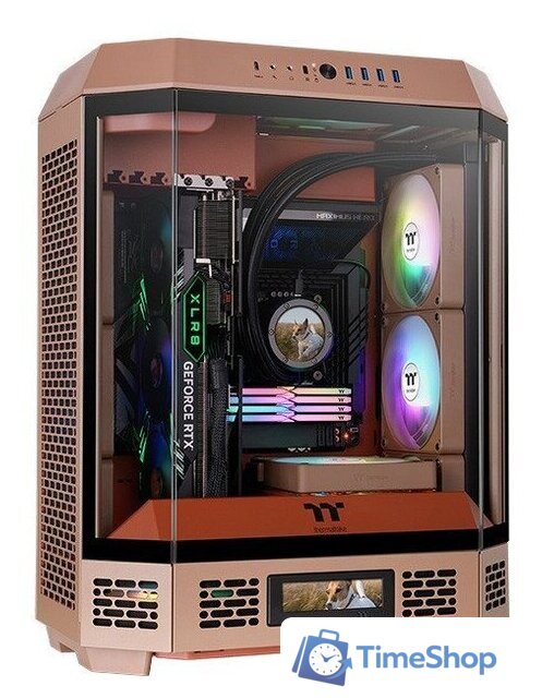 Корпус Thermaltake The Tower 600 Gravel Sand CA-1Z1-00MGWN-00 - Изображение №1 — Интернет-магазин Time-Shop