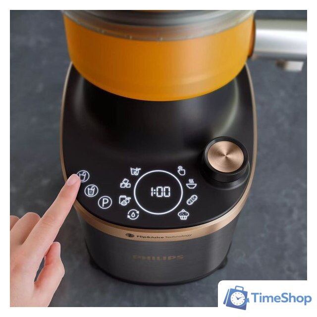 Стационарный блендер Philips Flip&Juice HR3770/00 - Изображение №4 — Интернет-магазин Time-Shop