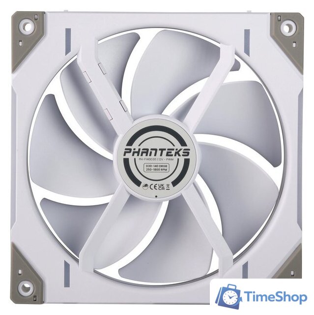 Комплект вентиляторов для корпуса Phanteks D30-140 D-RGB Regular White Triple PH-F140D30_DRGB_PWM_WT01_3P - Изображение №4 — Интернет-магазин Time-Shop